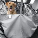 Capa Protetora Banco Para Cachorro Pet Vip Estampada Patinhas 6 Em 1