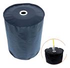 Capa Protetora Bemprat Para Botijão De Gás 13 Kg Pvc Preto Liso