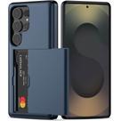 Capa Protetora com Compartimento Espaço para Guardar e Cartão de Crédito para o Samsung Galaxy S25 Ultra Tela 6.9