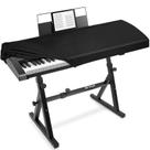 Capa protetora contra poeira para teclado de piano Explore Land para 88 teclas com suporte