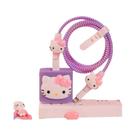 Capa Protetora de Cabo Hello Kitty Sanrio - PVC Fofo e Compatível com Carregadores 20W Capa Protetora de Cabo Hello Kitty Sanrio - PVC Fofo e Compatível com Carregadores 20W