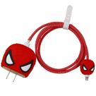 Capa protetora de carregador Tospania 3D Cute Cartoon para Apple 20W