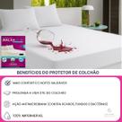 Capa Protetora de Colchão Altenburg Slim Casal 140x190 Impermeável com Proteção Antialérgica