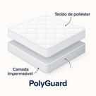 Capa Protetora De Colchão Queen Impermeável Matelado Premium