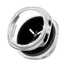 Capa Protetora De PC Oca Com Diamantes De 40mm 44mm Para Samsung Galaxy Watch 8 Capa Protetora De PC Oca Com Diamantes De 40mm 44mm Para Samsung Galaxy Watch 8