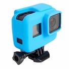 Capa Protetora Em Silicone Para Câmeras GoPro Hero 5, 6, 7 Black -Azul