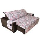 Capa protetora estampada de sofá retrátil 1,80m x 2,40m 2 partes Capa protetora estampada de sofá retrátil 1,80m x 2,40m 2 partes