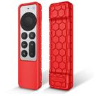 Capa protetora FINTIE para Apple TV Siri Remote 2021 2022 vermelha
