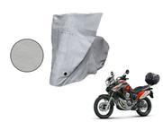 Capa Protetora Honda XL 700 Transalp Com Baú Cinza