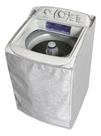 Capa Protetora Impermeavel Maquina De Lavar Electrolux 11kg Zíper Transparente Branca