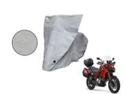 Capa Protetora Moto Ducati Multstrada V2 S c/ Baú Cinza
