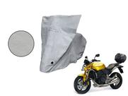 Capa Protetora Moto Honda CB600 Hornet Com Baú Cinza
