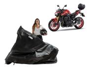 Capa Protetora Moto Kawasaki Z900 com Baú