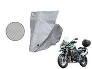 Capa Protetora Moto Triumph Tiger 1200 XCA Com Baú Cinza
