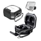 Capa Protetora Nerdcase Compatível com Samsung Galaxy Buds FE, Buds Core, Buds 2, Pro e Live, Suporte Adaptado, Resistente Transparente