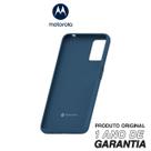 Capa Protetora Original Motorola Anti Impacto - Moto E22 Azul