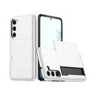 Capa Protetora Para Celular Samsung Galaxy S24FE S25 S24 Ultra S26 A57 A37 A55 A56 A36 A16 Com Slot