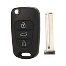 Capa Protetora para Chave de Carro Hyundai e Kia - Compatível com Avante, I30, I40, I20 e Ix35