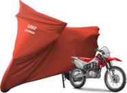 Capa Protetora Para Cobrir Moto Honda CRF 230F Sob Medida Capa Protetora Para Cobrir Moto Honda CRF 230F Sob Medida
