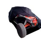 Capa Protetora Para Cobrir Utv Can-am Maverick X3 Xr Xrs Xrc Polaris Tecido Anti-Poeira Anti-Riscos Cor Preta Capas LP