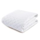 Capa Protetora Para Colchão Cama Solteiro Impermeável Matelado Ultrassônico Com Elastico Luxo - Branco