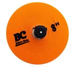 Capa Protetora para Pratos BC Signature Orange 08 by Drummers em algodão que limpa e protege