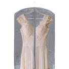 Capa Protetora Para Terno Vestido Roupas Proteção Total Frente Transparente - Envio Imediato