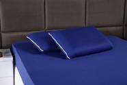 Capa Protetora para Travesseiro Malha Gel com Zíper Lisa 2 Peças Azul Royal Capa Protetora para Travesseiro Malha Gel com Zíper Lisa 2 Peças Azul Royal