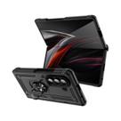 Capa Protetora Rígida De Plástico Para Samsung Galaxy Z Fold 7 6 5 Com Suporte De Anel E Proteção De