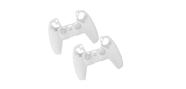 Capa Protetora Silicone Antiderrapante Para Controle Ps5/ Branco