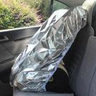 Capa Protetora Solar Para Cadeirinha De Carro De Bebê Com Proteção UV, Filme De Alumínio E Cobertura