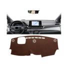 Capa Protetora Solar Para Painel Do Carro Toyota Sienna XL40 Híbrido 2021-2025, Anti-UV, Tapete