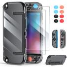 Capa protetora Switch 2 MENEEA 7,9" Clear 3 em 1 Capa protetora Switch 2 MENEEA 7,9" Clear 3 em 1