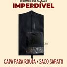Capa Protetora Transporte de Roupa Terno e Saco Sapato