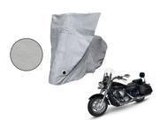 Capa Protetora Yamaha Midnight Star 950 Com Baú Cinza