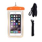 Capa Prova D'água Celular Case Lacrada Chuva - Laranja Capa Prova D'água Celular Case Lacrada Chuva - Laranja