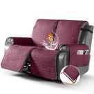 Capa reclinável Loveseat TAOCOCO impermeável antiderrapante para vinho