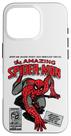 Capa Retrô de Quadrinhos do Homem-Aranha Marvel para iPhone 16 Pro