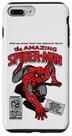 Capa Retrô de Quadrinhos do Homem-Aranha Marvel para iPhone 7 Plus/8 Plus