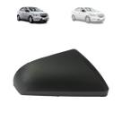 Capa retrovisor chevrolet onix 2013 a 2025 prisma preta lado direito