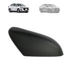Capa retrovisor chevrolet onix plus 2020 a 2022 preta lado direito