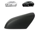 Capa retrovisor chevrolet onix plus 2020 a 2022 preta lado esquerdo