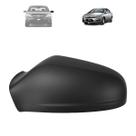 Capa retrovisor chevrolet vectra 2006 a 2011 com seta preta lado esquerdo
