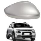 Capa Retrovisor Citroen C4 Cactus 2016 2017 2018 2019 2020 2021 2022 2023 2024 Lado Direito Prata Original