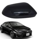 Capa Retrovisor Corolla 2020 2021 2022 2023 2024 2025 Lado Direito Preto Eclipse Original