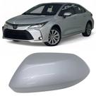 Capa Retrovisor Corolla 2020 2021 2022 2023 2024 2025 Lado Esquerdo Prata SuperNova Original