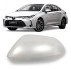 Capa Retrovisor Corolla Novo 2020... Branco Pérola Branco Pérola Esquerdo Capa Retrovisor Corolla Novo 2020... Branco Pérola Branco Pérola Esquerdo
