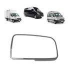Capa retrovisor cromada frontal mercedes benz sprinter 2012 a 2019 lado esquerdo