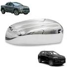 Capa Retrovisor Cromado Fiat Toro Jeep Compass Lado Direito Passageiro Original Acabamento Encaixe