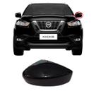 Capa Retrovisor direito NISSAN KICKS 17 a 22 Preto s/ furo